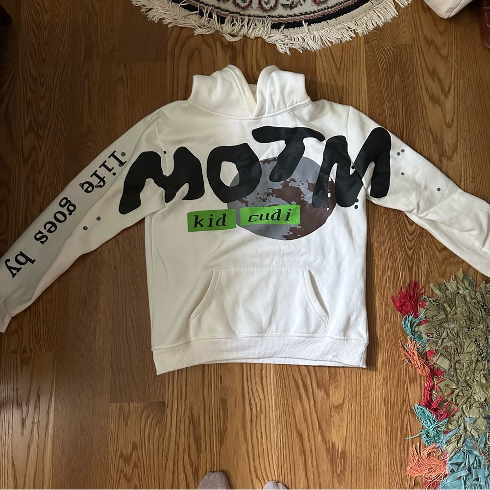 Kid Kudi Man on the Moon White Hoodie